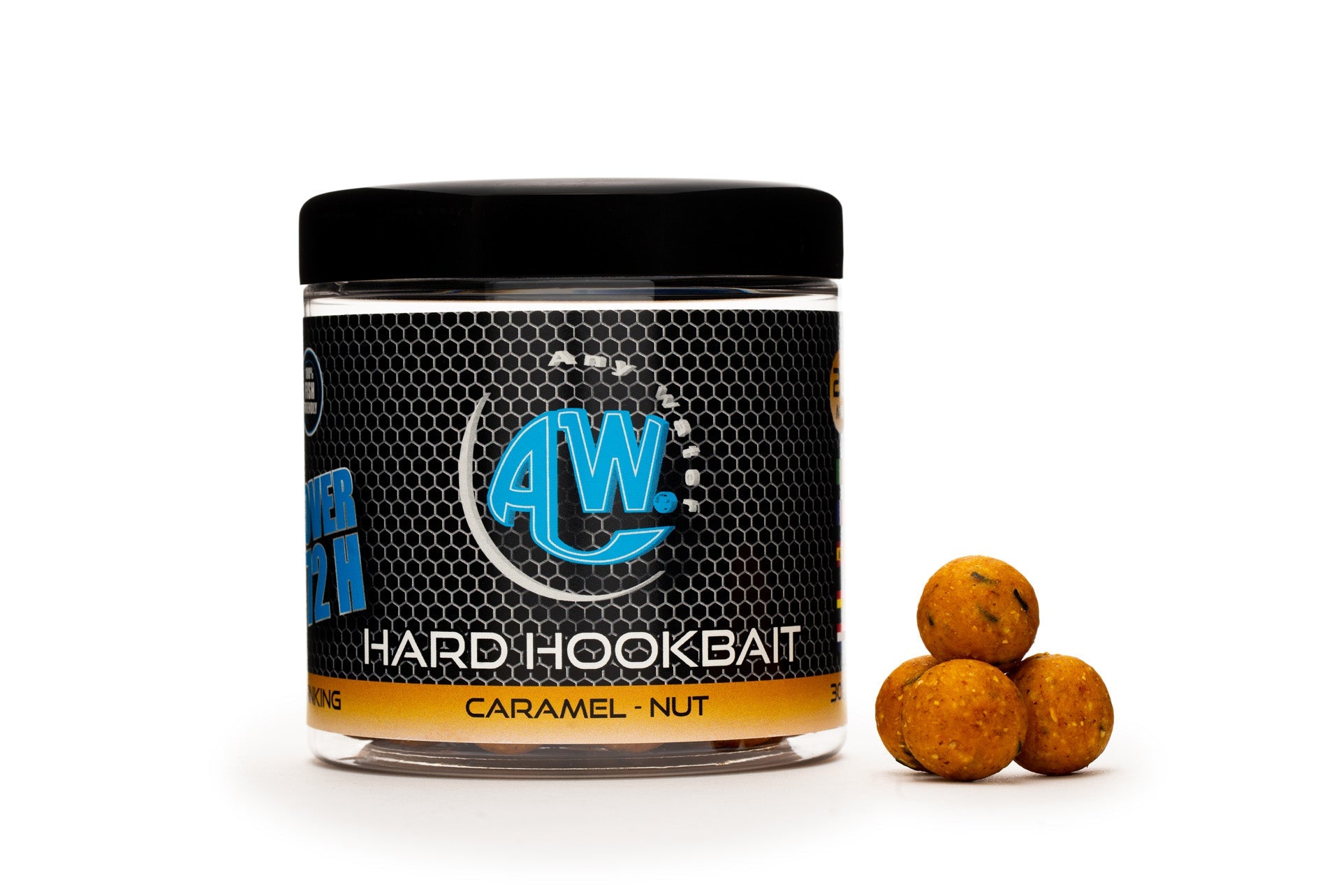 HARD HOOKBAIT BOILIES CARAMEL NUT