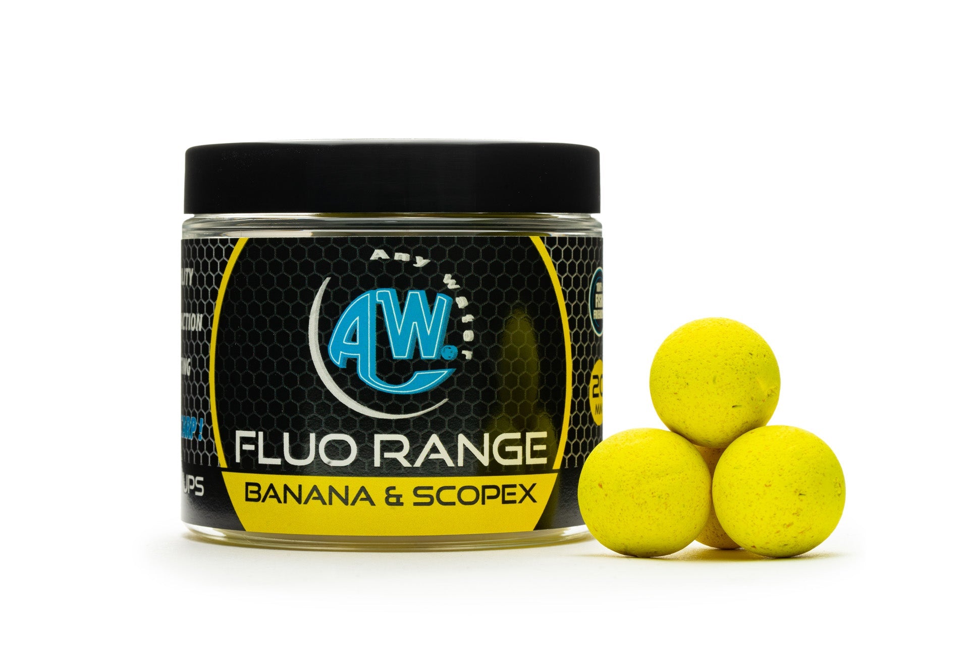 FLUO POP UPS BOILIES BANANA SCOPEX