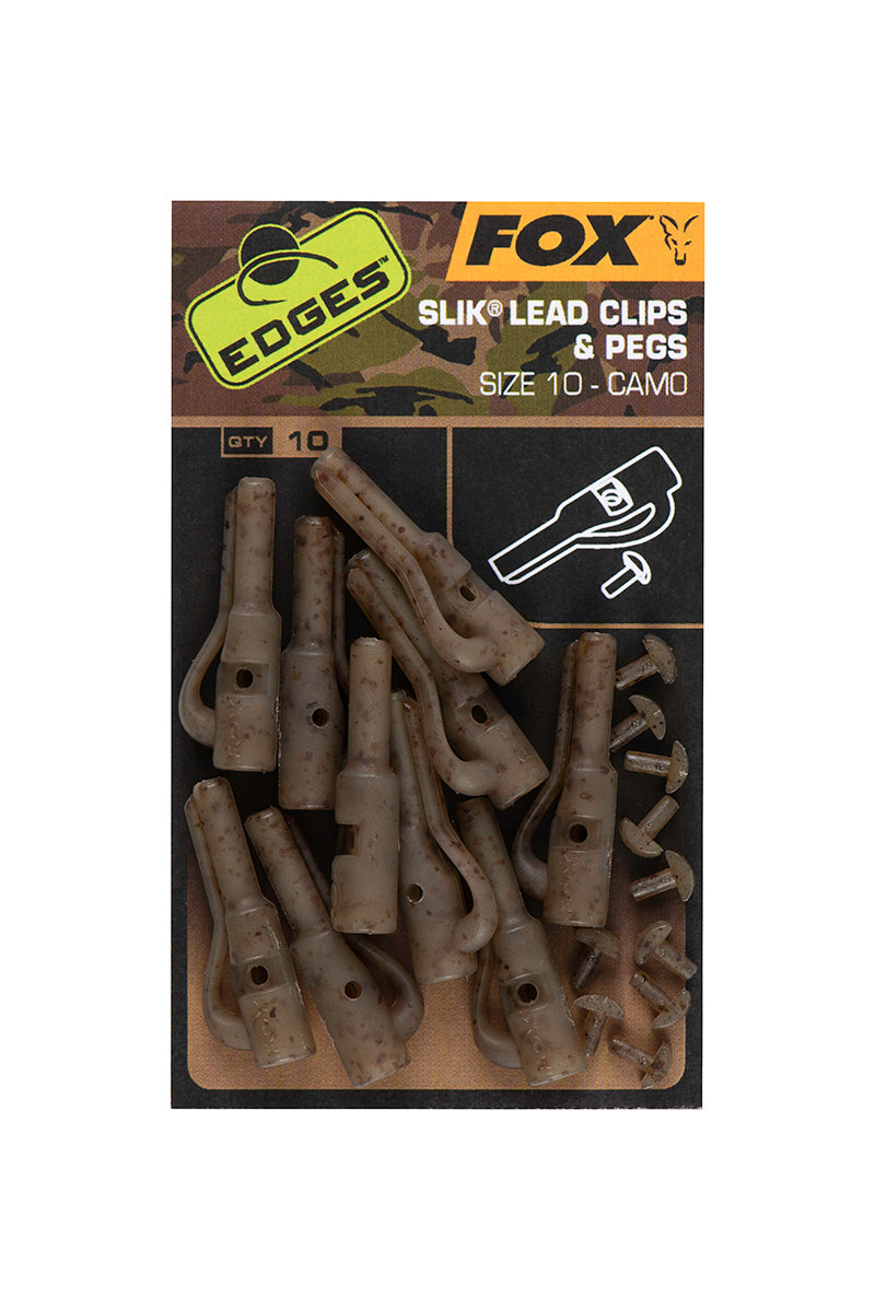 EDGES CAMO SLIK LEAD CLIP & PEGS