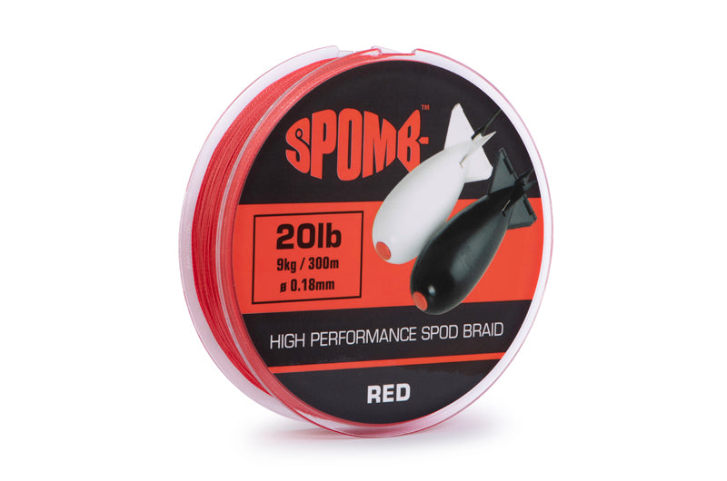 SPOMB BRAID RED