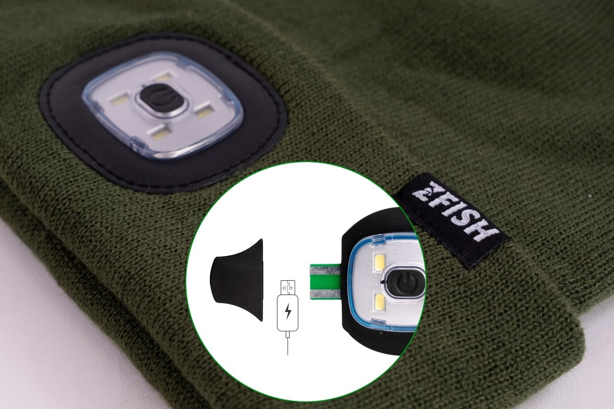 ZFISH cappello con luce