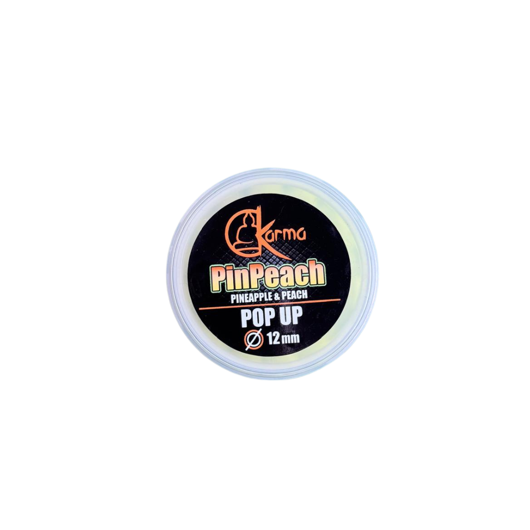 Pop Up pin peach 12mm