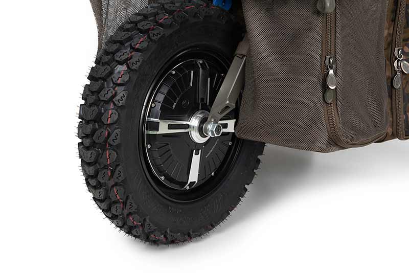 TRANSPORTER 24V POWER BARROW (INCLUDING 2 X 9AH 12V BATTERIES AND CHARGER)