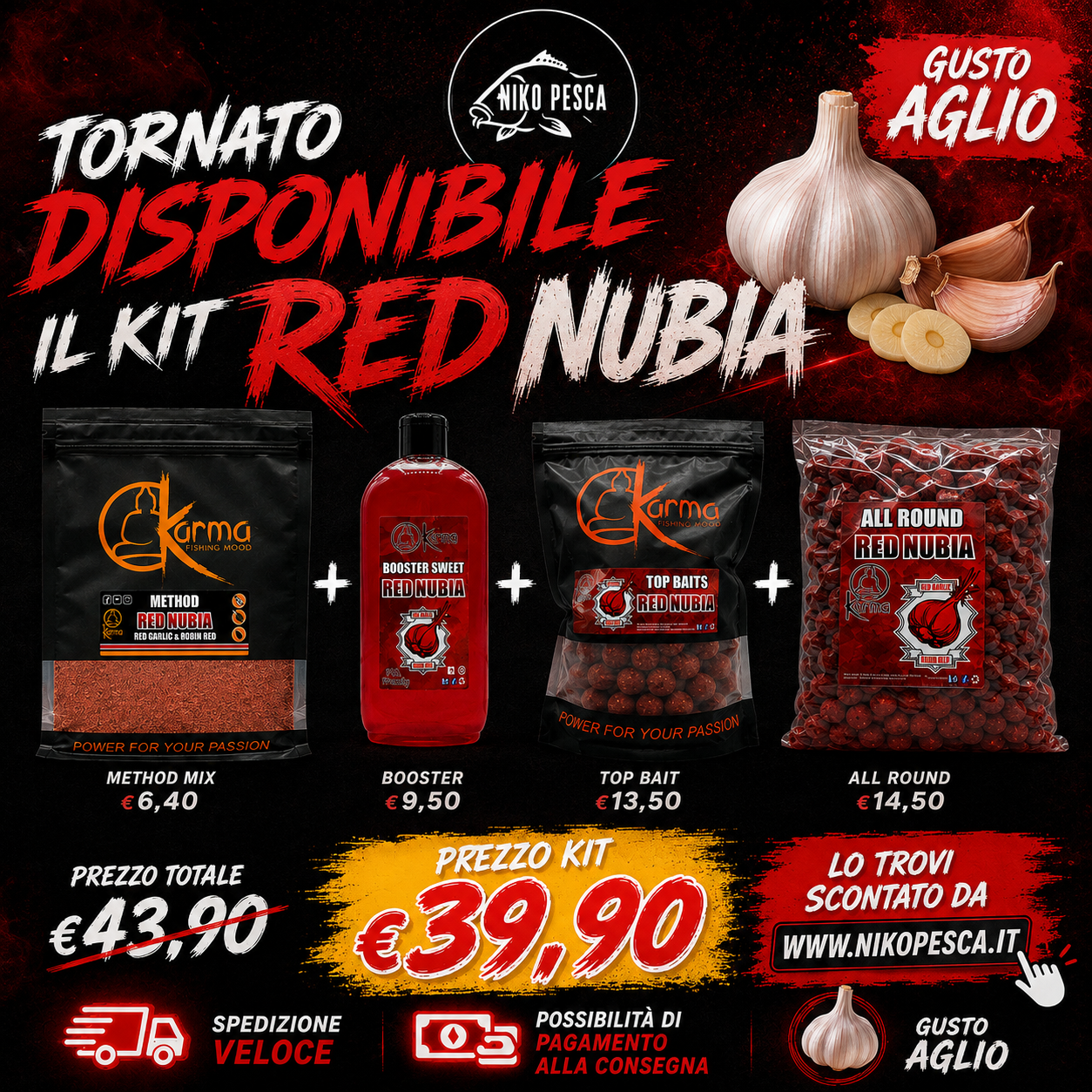 KIT RED NUBIA