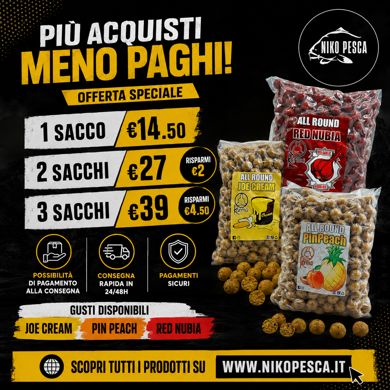 karma - più acquisti, meno paghi