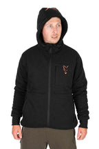 Collection Sherpa Jacket Black & Orange