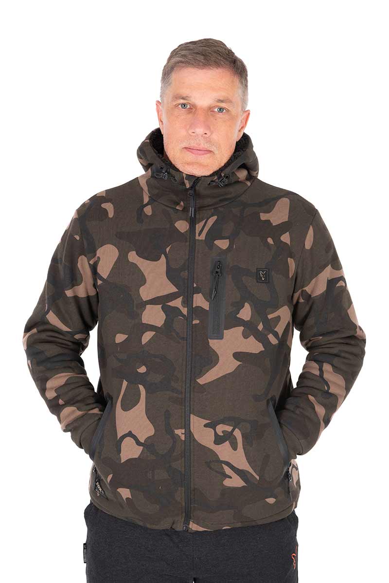 Camo Full Zip Prem Sherpa