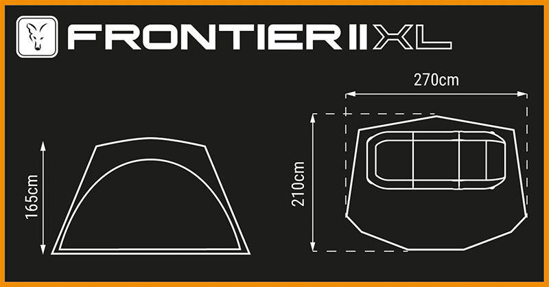 frontier II XL - inner mesh shield