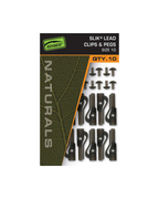 EDGES NATURAL SLIK LEAD CLIP & PEGS