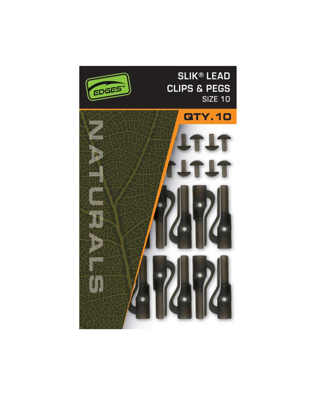 EDGES NATURAL SLIK LEAD CLIP & PEGS