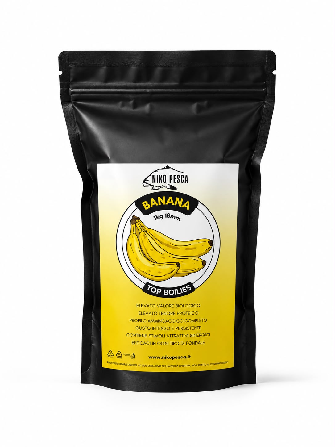 NikoPesca - top boilies banana  1kg