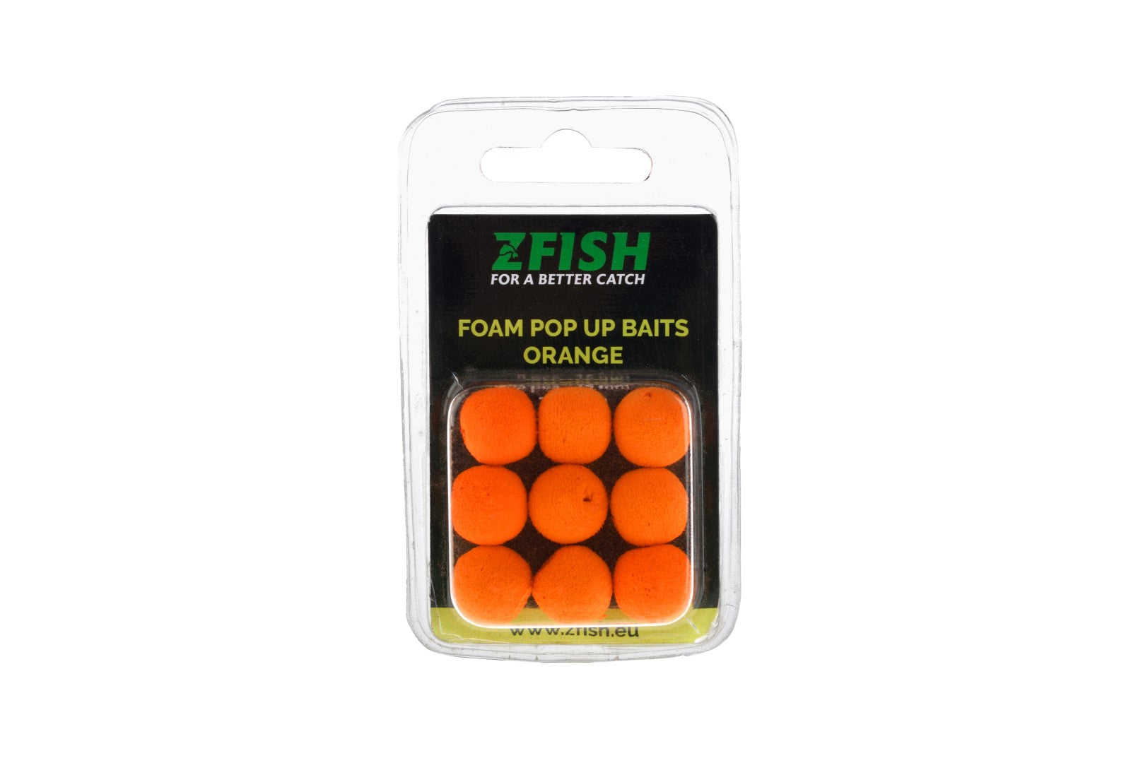 ZFISH foam pop up baits orange